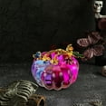 thumbnail image 6 of Vrorvz Glass Pumpkin Decoration Crystal Appearance with Light Transmission for Festive Ornaments Suitable for Home Office Holiday Decor and Gift Giving 2in Multicolor, 6 of 6