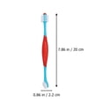 thumbnail image 3 of 4pcs Convenient Pet Toothbrushes Double-end Dog Tooth Cleaning Brushes Pet Teeth Cleaners, 3 of 8