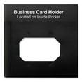 thumbnail image 2 of Universal UNV20540 100-Sheet Capacity 11 in. x 8.5 in. 2-Pocket Plastic Folders - Black (10/Pack), 2 of 4