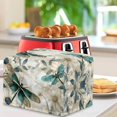 thumbnail image 3 of HELLHERO Dragonfly Flower Print Toaster Cover 2 Slice Dustproof, Washable Bread Machine Dust Cover with Drawstring, Fingerprint Protector for Kitchen, 3 of 8