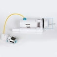 thumbnail image 4 of Dual Flush Valve Push Button Push Button Toilet Cistern White 1.5\" And 2\" 1pcs, 4 of 9