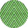 thumbnail image 1 of Ahgly Company Indoor Round Abstract Green Modern Area Rugs, 7' Round, 1 of 4