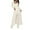 White, variant on Wancir Women's Tracksuit Winter Autumn Knitted Long-sleeved Blazer Coat Tank Long Pants Three Piece Sets Outfit