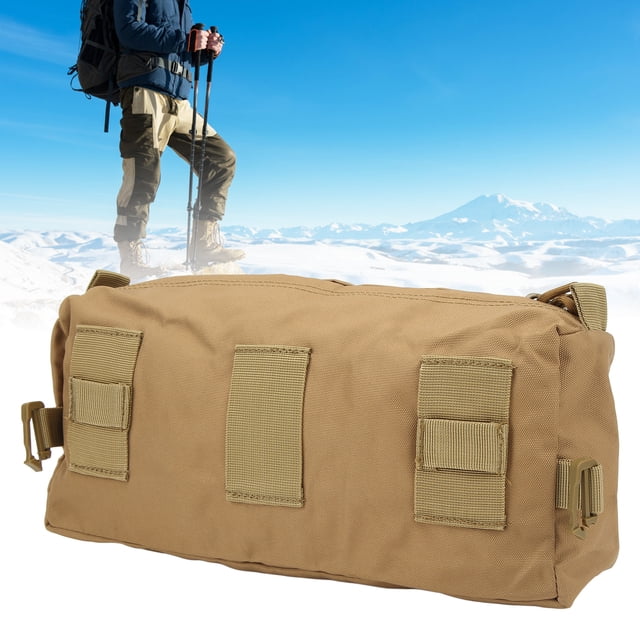 Bolsa De Almacenamiento Militar De Tela Oxford, Bolsillo Impermeable Grande