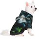 thumbnail image 2 of Balery Realistic Style Colorful Wolf A Sudadera con Capucha para Perros Pequeños – Ropa para Mascotas, Disfraz para Perros y Gatos, Ideal para Fiestas y Cosplay-XX-Large, 2 of 7