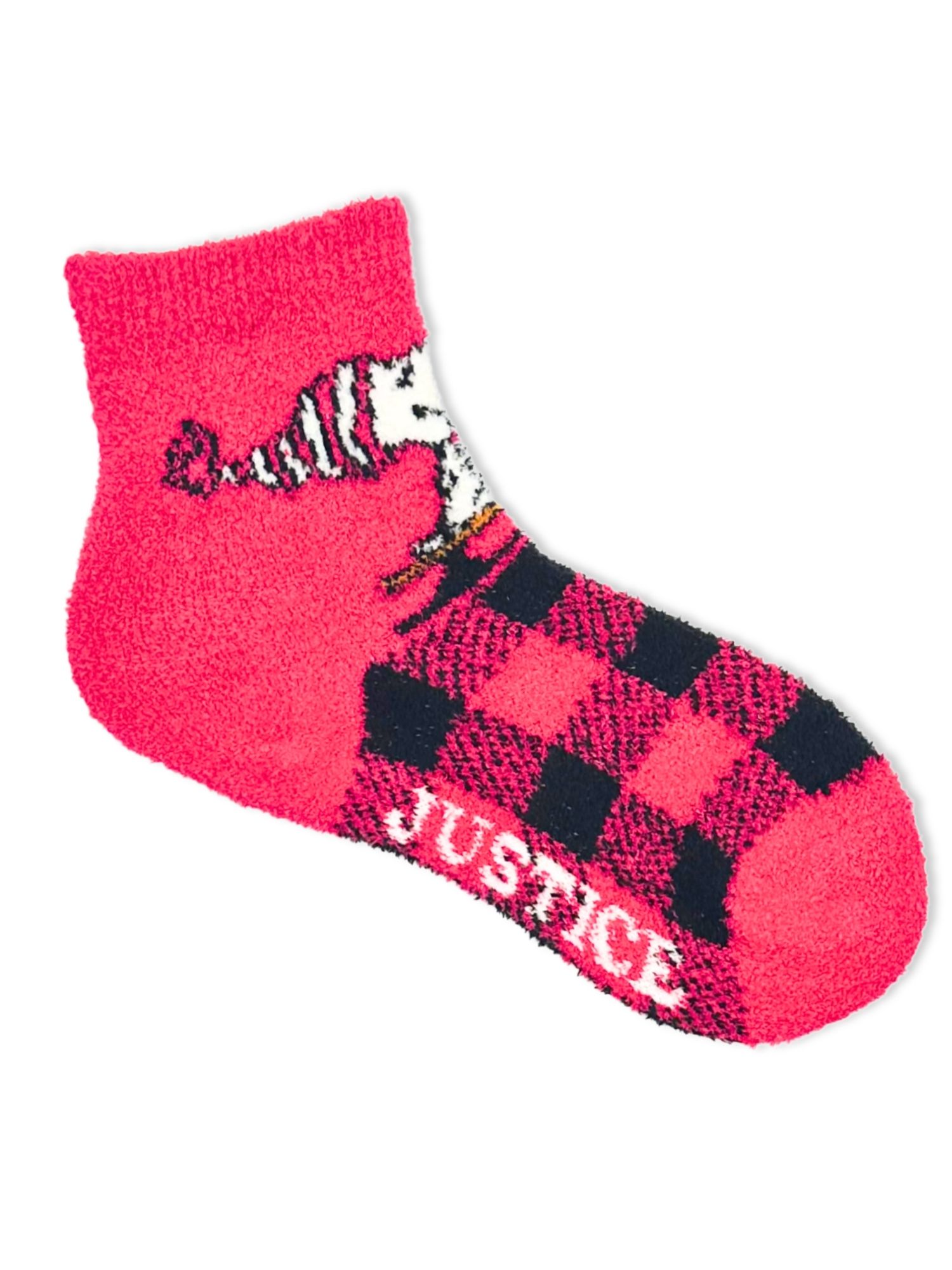 Peanuts x Justice Girls Cozy Socks, 2-Pack, Sizes S/M-M/L