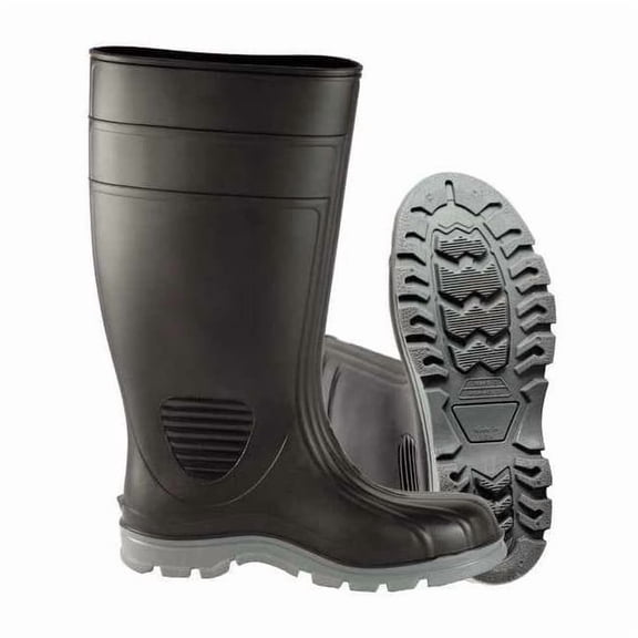 Manufacturer Varies Rubber Boot,Men's,15,Knee,Black,PR 21DL17