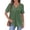 Green, variant on Womens Short Sleeve Babydoll Tops Lace Trim V Neck Cotton Tunic Shirts for Women Summer Spring Blouse Red,XL