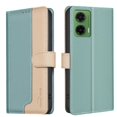 thumbnail image 5 of Premium RFID Blocking Wallet Case for Motorola Moto G35 5G with 3 Card Slots & Stand Green, 5 of 5