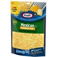 Kraft Mexican Style Cheddar Jack Shredded Cheese, 16 oz Bag