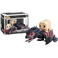 thumbnail image 1 of Funko POP Rides: Juego de Tronos - Figura de Acción de Dragon & Daenerys Funko Funko QZJH002411 Blanco Unitalla Funko Pop Game of Thrones Daenerys and Drogon 15 DAÑO, 1 of 2