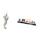 thumbnail image 5 of Figura decorativa,Escultura de plumas para escritorio,oficina,decoración del hogar,Figura decorativa de escritorio para decoración de mesa del hogar,Escultura de pared,Escultura decorativa de, 5 of 8