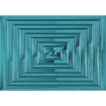 thumbnail image 1 of Ahgly Company Indoor Rectangle Patterned Teal Green Area Rugs, 5' x 7', 1 of 6