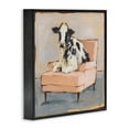 thumbnail image 3 of Stupell Industries Sweet Baby Calf on a Pink Couch Neutral Color Painting, 24 x 24,Design by Ethan Harper, 3 of 5