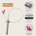 thumbnail image 4 of Mosiee Reliable Ignitor For Enviro 50619 Fire Igniter Compatible With Vista Flame 120V Grill Models Long Service Life, 4 of 7