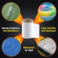 thumbnail image 5 of Vinyl Surface Repair Supply, Clear Duct Tape Heavy Duty, Waterproof Adhesive, Clear Vinyl Roll, 5.9 Inch X 100 Inch Transparent Flexible Roll Suitable for Patching Inflatable, 5 of 6