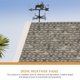 thumbnail image 3 of unbranded De Jardín Y Con Weathervane Negro De Hierro Y Europeo, 3 of 8