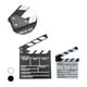 thumbnail image 3 of Seitruly Director Film Clapboard Escena de acción Clapper Board Película de madera Clap Slate Theatre Party Decoration Movie Clapper Board Accesorios para fotos negro L, 3 of 6