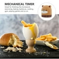 Tineasur Brown Mechanical Kitchen Timer ABS Cooking Timer with ...
