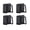 4pcsD, variant on Scale Holder for Bathroom Wall, Weight Scale Holder for Wall, No Drill Self Adhesive Universal Bathroom Scale Body Weight Stand, Abs Sturdy Organizers for Kitchen, Fitness Room, Cabinet Home