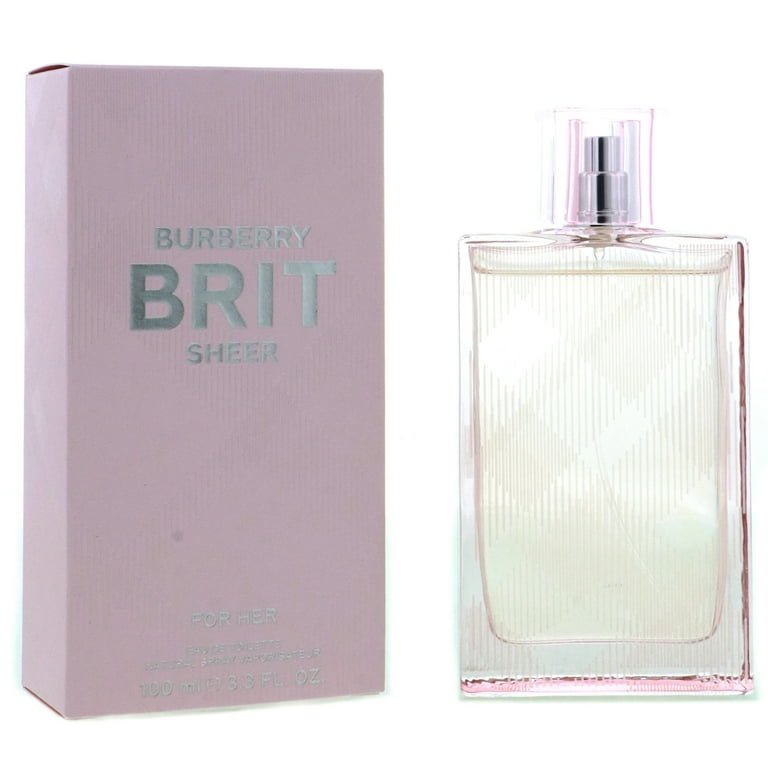 BURBERRY BRIT SHEER Perfume Toilette Spray 3.3 OZ for Women