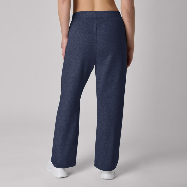 Hanes EcoSmart Women's Sweatpants, Soft Fleece, Open Bottom,