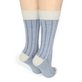 thumbnail image 3 of Warrior Alpaca Socks - Colorblock Baby Alpaca Wool Comfort Socks – Ultra-Soft Lounge, Sleep & Everyday Socks for Women, 3 of 5