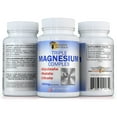 thumbnail image 4 of Sunshine Naturals Triple Magnesium Glycinate, Malate, Citrate Complex Dietary Supplement, 3 Pack, 270 Count, 4 of 5