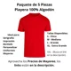 thumbnail image 3 of Playeras De Hombre Manga Corta Pack 5 Piezas Mayoreo Lisas, 3 of 6