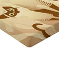 thumbnail image 2 of Ambesonne Animal Fitted Sheet, 3 Siamese Cats, Twin XL Size, Pale Brown Tan, 2 of 3