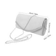 thumbnail image 2 of OULII Clutch Plateado Con Para Mujer De Mano Para Fiesta, 2 of 8