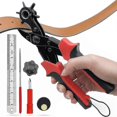 thumbnail image 2 of Leather Hole Punch,belt Hole Puncher For Leather For Leather Belts Watches For Belts Diameter : 4.5, 2 of 5