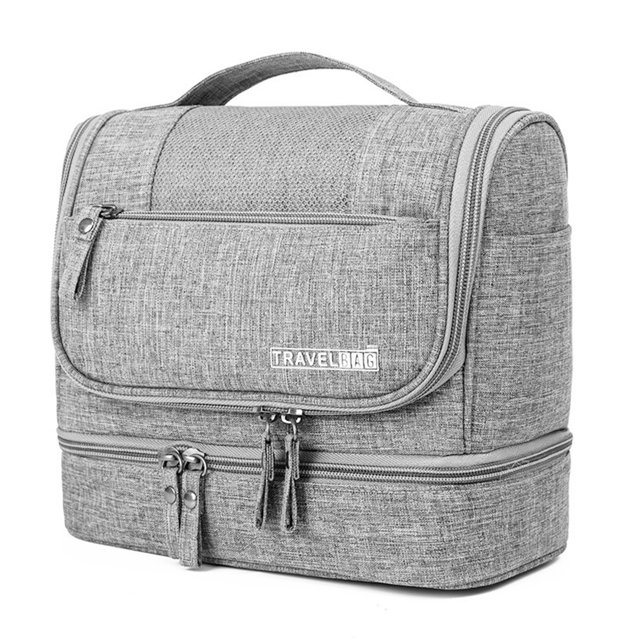 Bolso de Cosméticos Bolsa de almacenamiento de viaje de gran capacidad Bolsa de maquillaje multifuncional para mujeres Bolsa digital para hombres Organizador de cosméticos impermeable a prueba de moho
