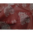 thumbnail image 4 of oneOone Silk Tabby Maroon Fabric Paisley|Human & Elephant Block Quilting Supplies Print Sewing Fabric By The Yard 42 Inch Wide, 4 of 4