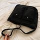 thumbnail image 4 of Bolso bandolera de lona a la moda de gran capacidad para mujer, bandolera para el trabajo (negro) Ehuebsd Para Estrenar, 4 of 7