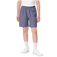 thumbnail image 2 of Yeaiivve Kids Cotton Pajama Shorts Solid Casual Boys Athletic Shorts Comfy Elastic Waist Lounge Shorts Breathable Summer Short Pants Gray 5-6 Years, 2 of 7