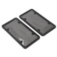 thumbnail image 4 of License Plate Cover Set, License Plate Shield With Frame Protective Smoky Exterior Standard Fit  For Car Truck, 4 of 8