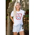thumbnail image 3 of Arkansas Home State Pride Map Flag Plus Size Crewneck Graphic Tee Shirt Brisco Brands 4X, 3 of 4