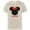 Natural, variant on Minnie Mouse Mamá Mom Red Bow Family Día de la Madre - Short Sleeve Cotton T-Shirt for Adults - Customized-Black
