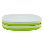 ZoLi NOSH Ceramic Plates, Green, 2-Pack