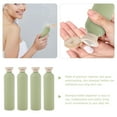 thumbnail image 2 of 4 pcs Plastic Shampoo Bottles Empty Shampoo Dispenser Bottle Lotion Bottle with Flip Lids, 2 of 7