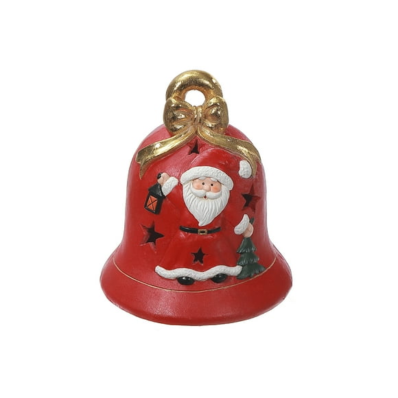 Cloche De Magnésie À Led Avec Père Noël