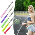 thumbnail image 2 of Hyasfey Badminton Racket Training Device Anti-Slip Handle Realistic Design Stainless Steel Construction Badminton Swing Trainer, 2 of 7