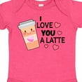 thumbnail image 4 of Inktastic I Love You a Latte with Coffee Cup Boys or Girls Baby Bodysuit, 4 of 5