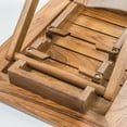 thumbnail image 5 of WHITECAP TEAK SMALL ADJUSTABLE SLAT TOP TABLE, 5 of 5