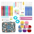 thumbnail image 1 of A Complete Set Of Crochet Tools Including Accessories DIY Beginner Crochet Tools, 1 of 6
