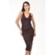 thumbnail image 5 of Set de vestido y sueter con brillo Roman Fashion /Juvenil, 50210 (Cafe) cafe G, 5 of 6