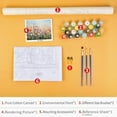 thumbnail image 5 of TISHIRON Paint by Numbers for Adults,16x20 inch Canvas Wall Art Blooming Floral Oil Painting by Numbers Kit for Home Wall Decor (Frameless), 5 of 6