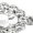 Silver, variant on Rhinestones Concho Belt for Women Cowgirl Chain Belts for Dresses Jeans Country Concert Outfit 25''-45''