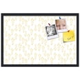 thumbnail image 2 of PinPix 30x20 Custom Cork Bulletin Board Vintage Botanical Gold Poster Board Has a Fabric Style Canvas Finish, Framed in Vintage Botanical Gold, by ArtToFrames (PinPix-1593), 2 of 5